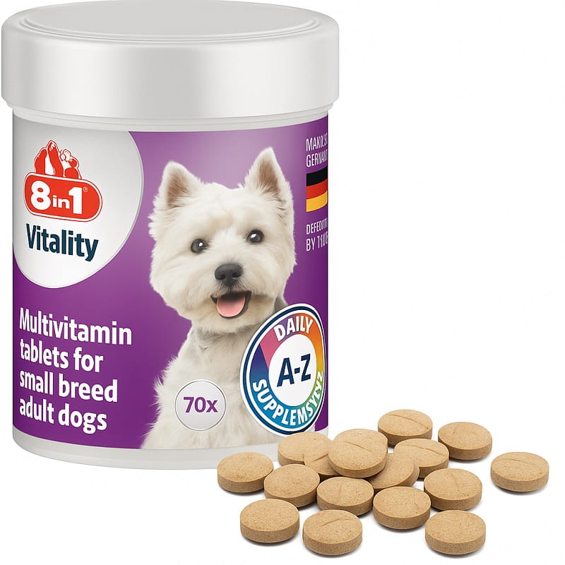 8in1 Vitality Multiwitaminy Witaminy dla psów małych ras 70 tabletek 9.jpg